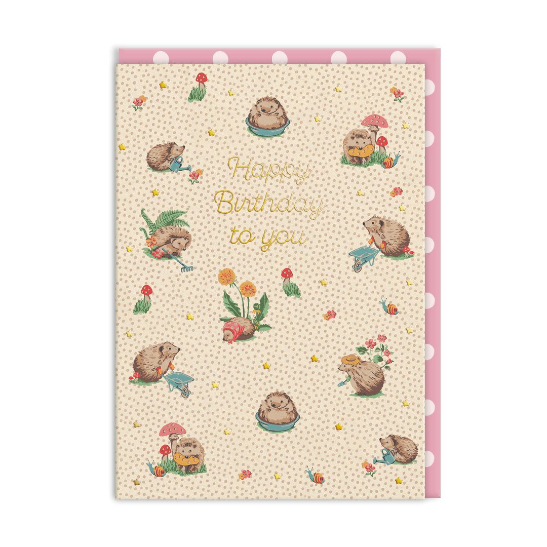 Cath Kidston 2-osainen kortti Happy Birthday to You