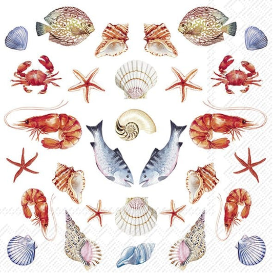 Lautasliina Sea Potpourri 33cm
