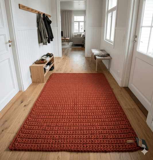 Matto Houtskär ruskea 72 cm x 153 cm