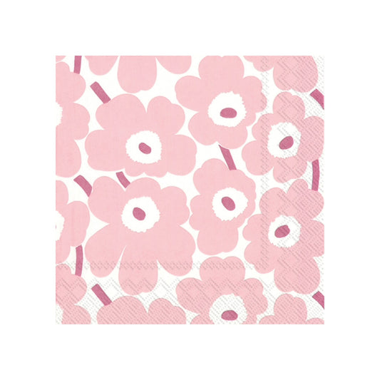 Lautasliina Mini Unikot light rose Marimekko 33cm