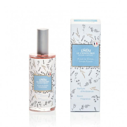 Huonetuoksu spray Puuvillan kukka Le Chatelard 1802